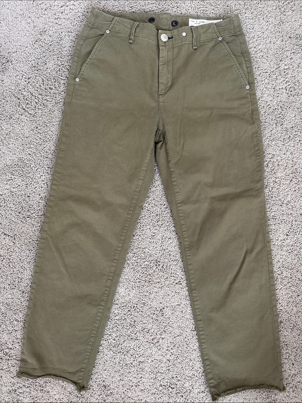 rag & bone 27-Women’s Olive Chino Pants